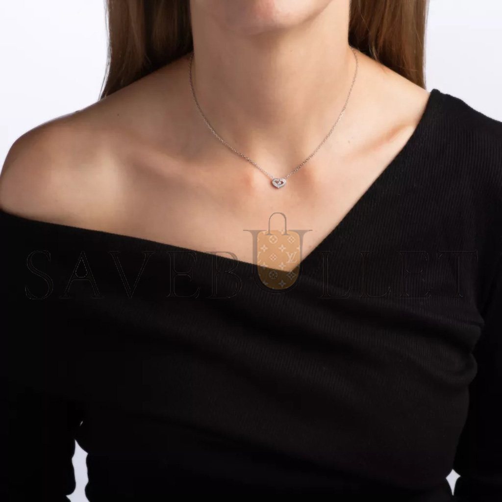 Ca*t*er heart shaped necklace b3040300